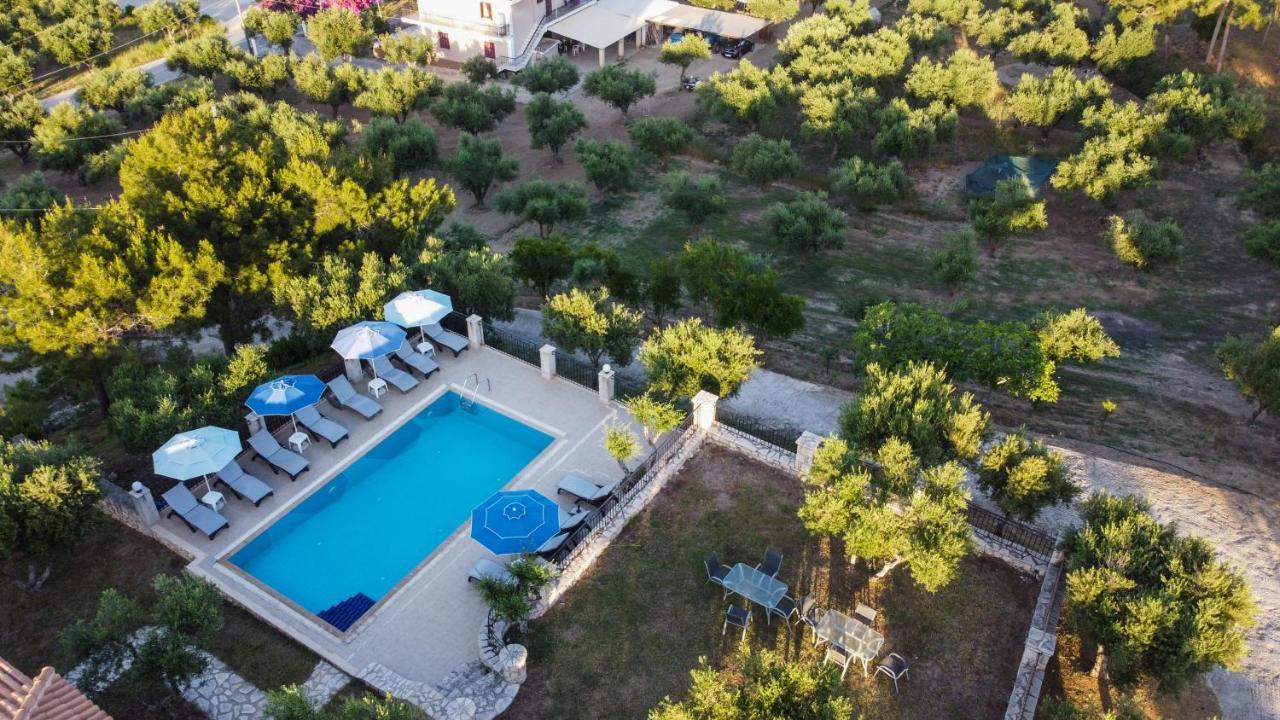Aeolos Zante Villas With Heated Pool Vasilikí Exterior foto